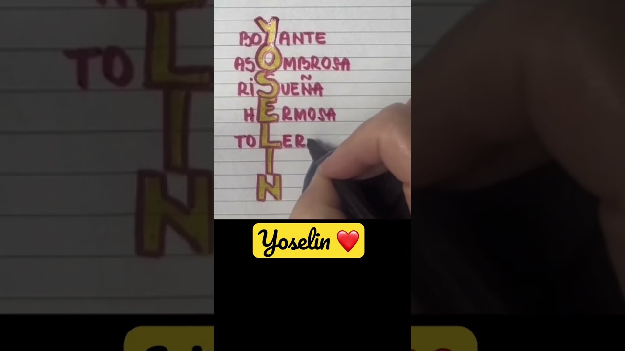 Significado Del Nombre Yoselin [ 2023 ]