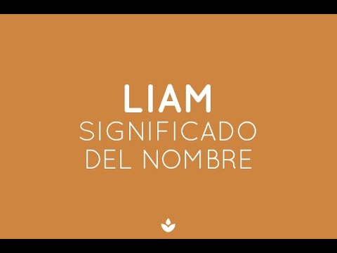Liam Significado Del Nombre [ 2023 ]