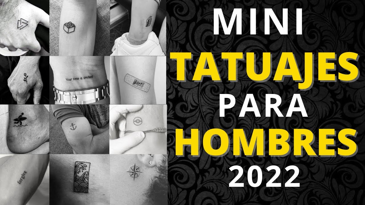 Tatuajes Pequeños Para Hombres Con Significado [ 2023 ]