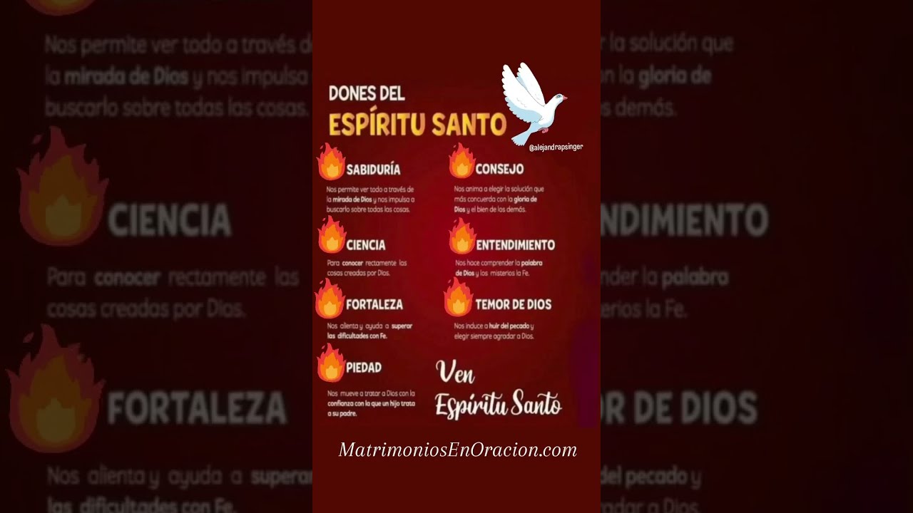 Imagenes De Los Dones Del Espiritu Santo Y Su Significado [ 2023 ]