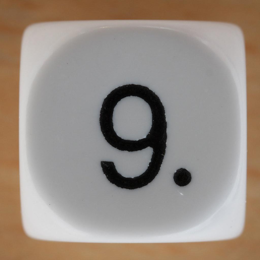 El número 9 ‌como símbolo ⁣de finalización y⁢ cierre